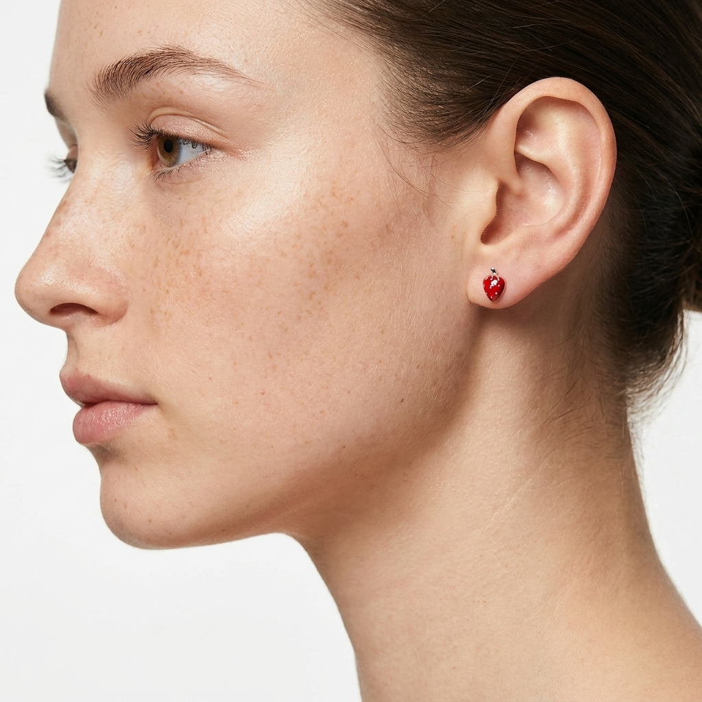 Strawberry Stud Earrings