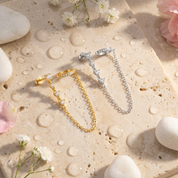Ines Chain Cuff Hoops