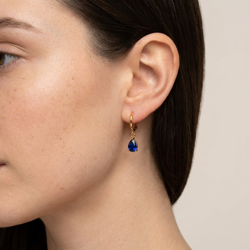 Dahlia Gemstone Earrings