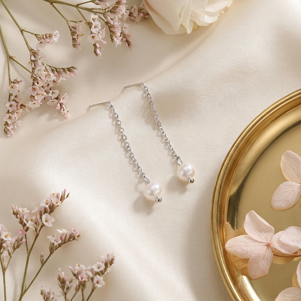 Keira Pearl Earrings