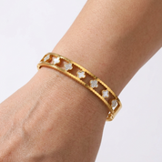Aurelia Clover Bangle