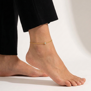 Sylvie Glimmer Anklet