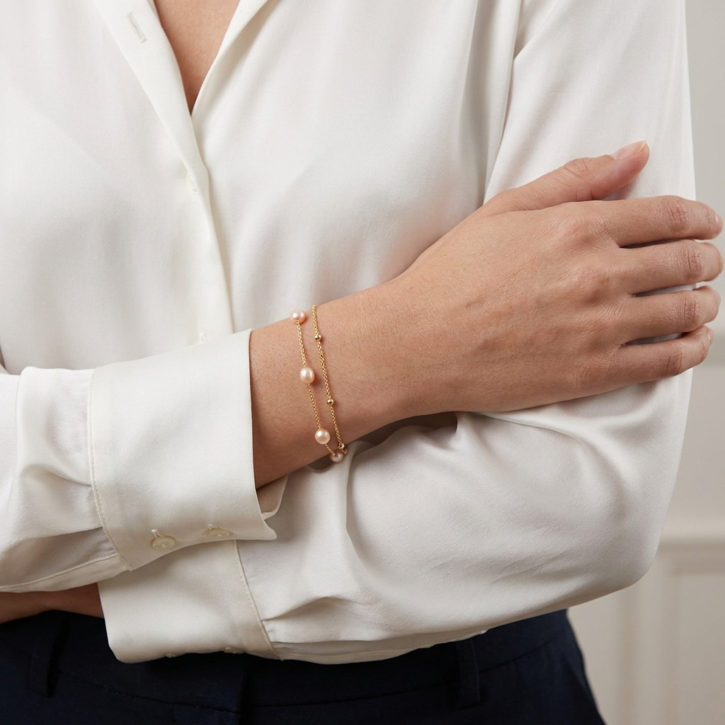 Kiora Pearl Bracelet