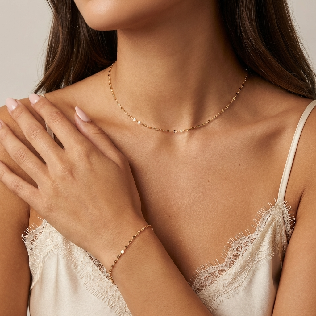 Lyra Fine Choker Necklace