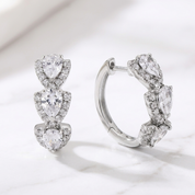 Juliette Crystal Hoops