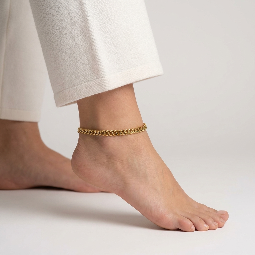 Isla Cuban Anklet