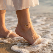 Amara Bow Tie Anklet