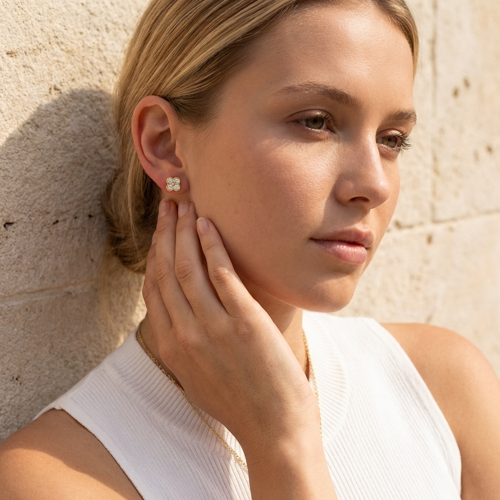 Teya Crystal Earrings