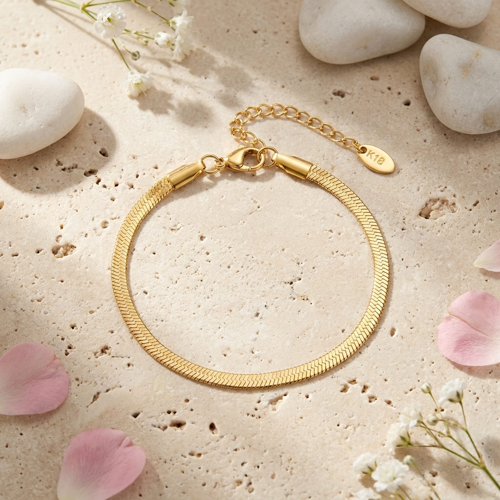 Liora Herringbone Bracelet