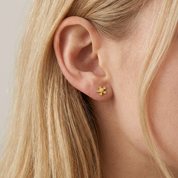 Daisy Sterling Silver Studs