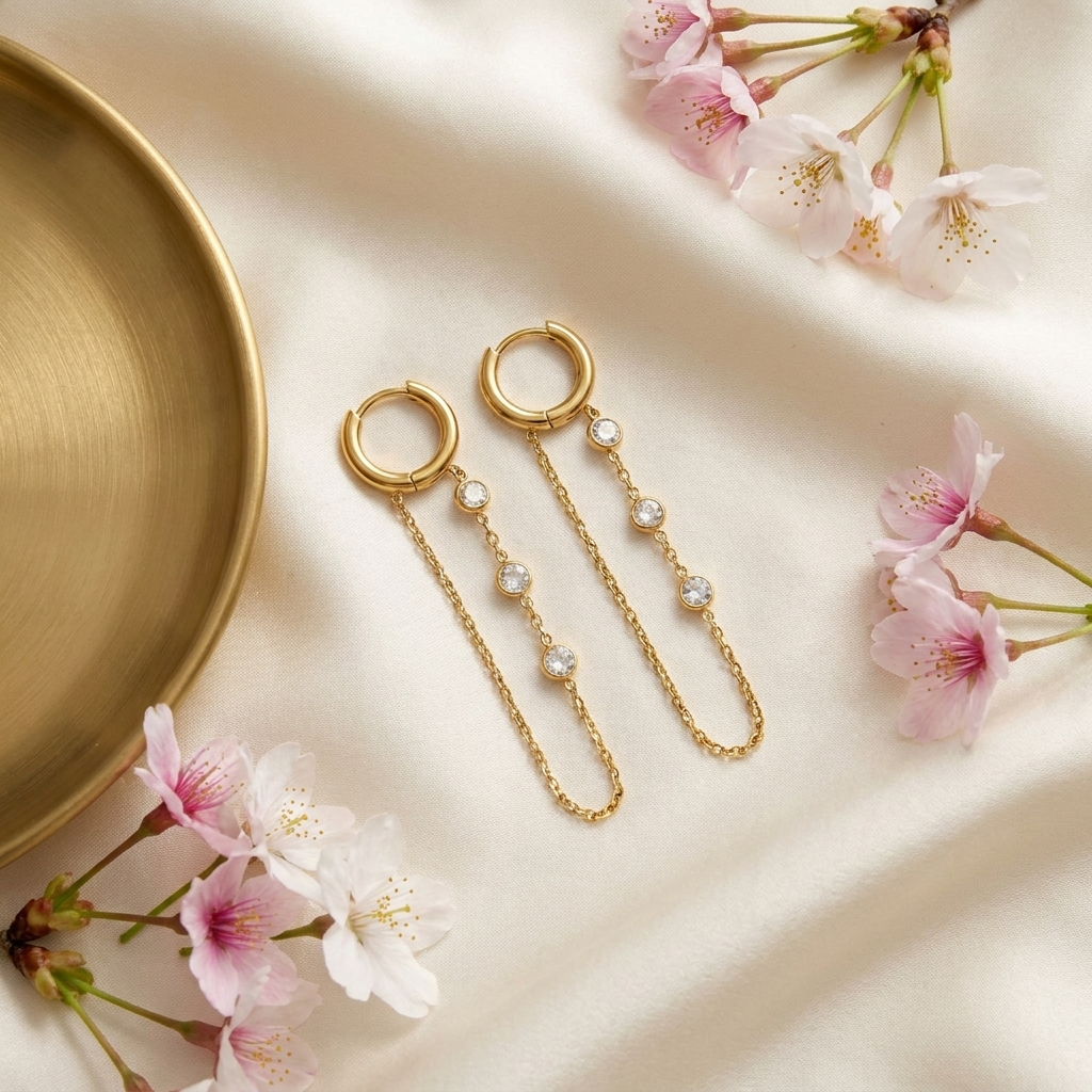 Suri Gem Drop Earrings