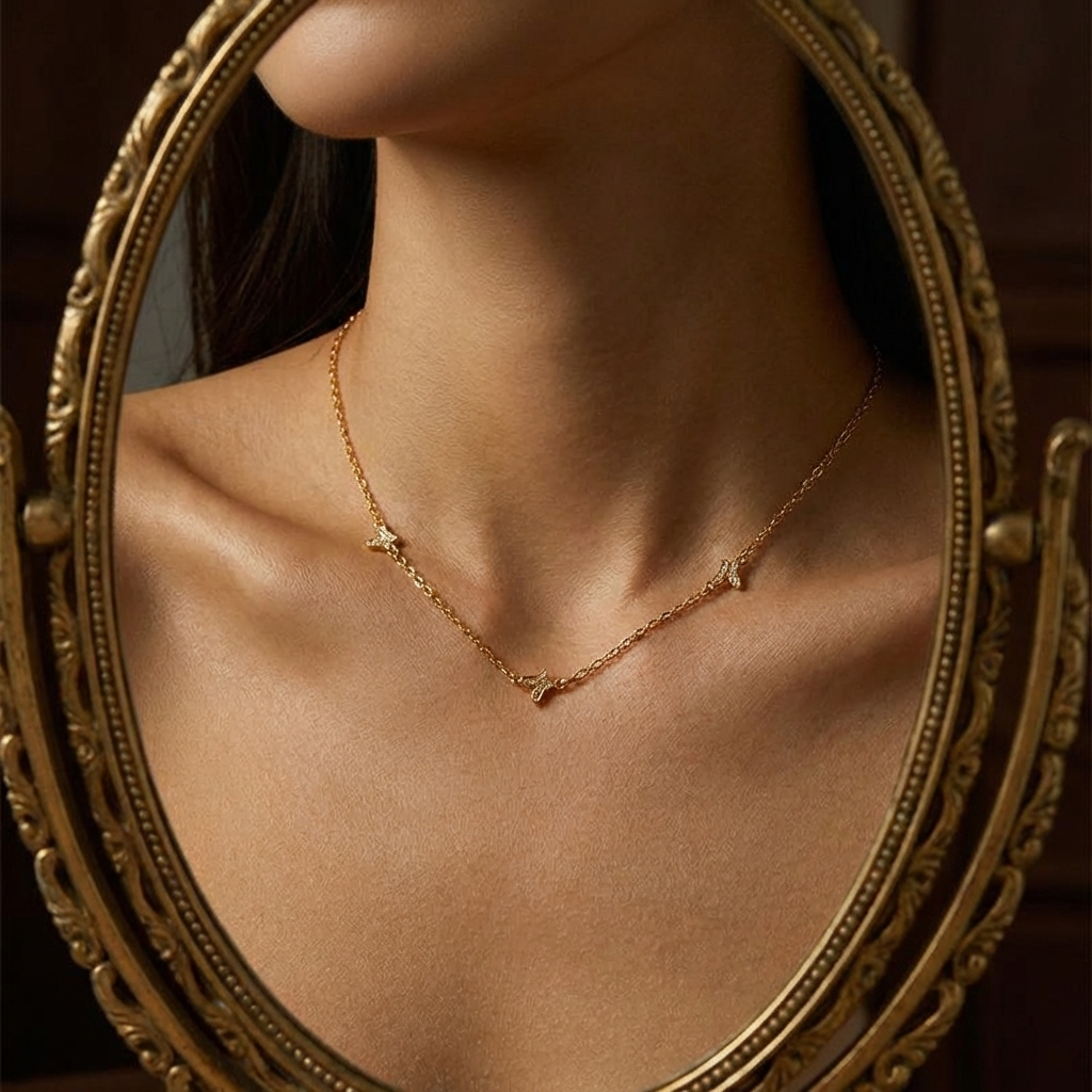 Juna Butterfly Necklace