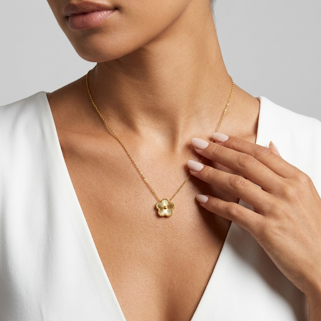 Clover Twisted Necklace