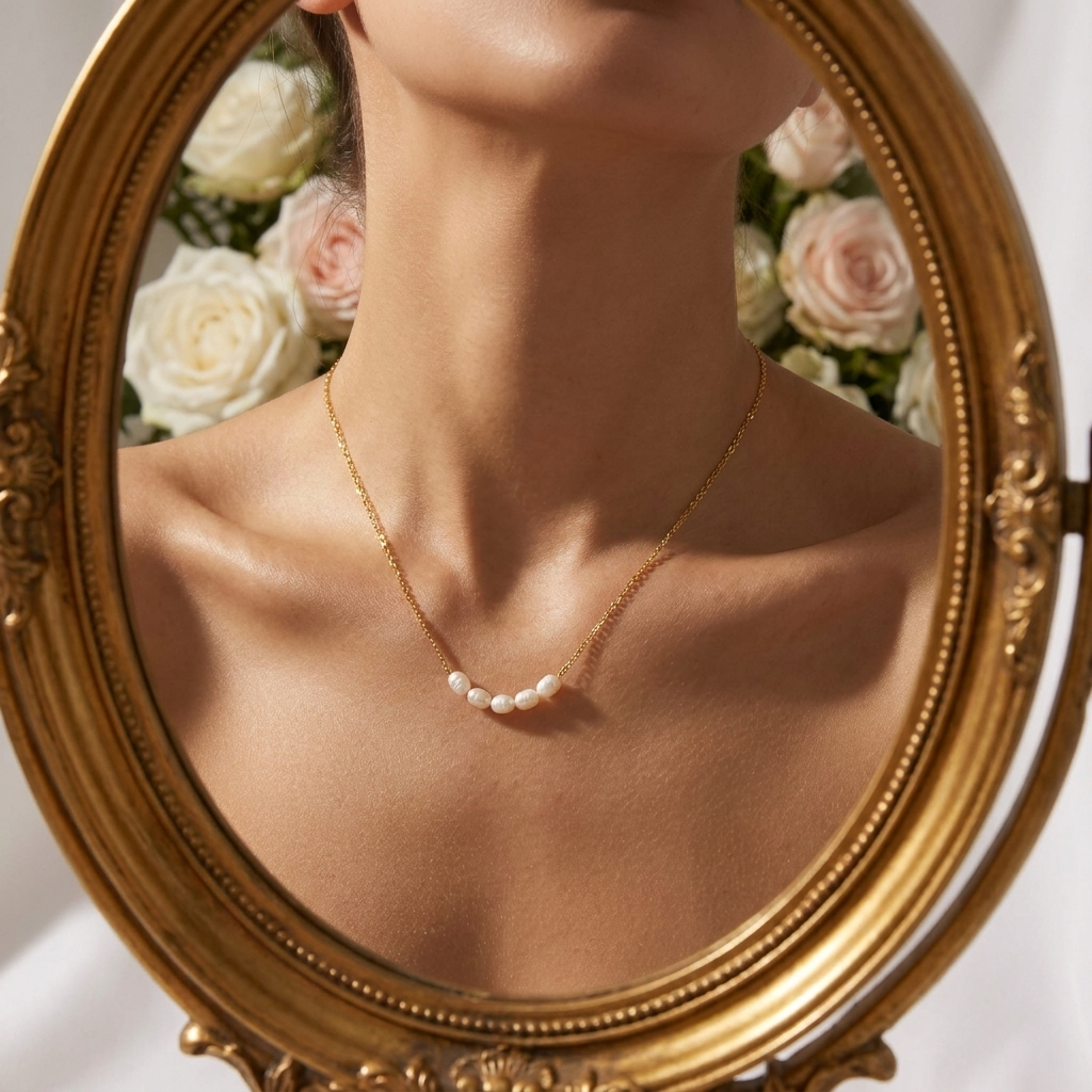 Aria Pearl Necklace