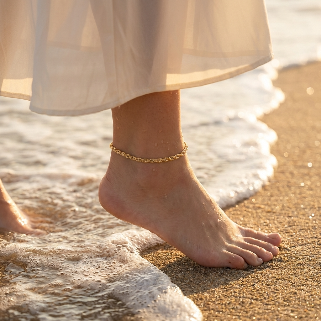 Solara Rope Chain Anklet