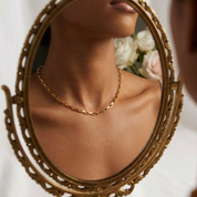 Delphine Gold Necklace