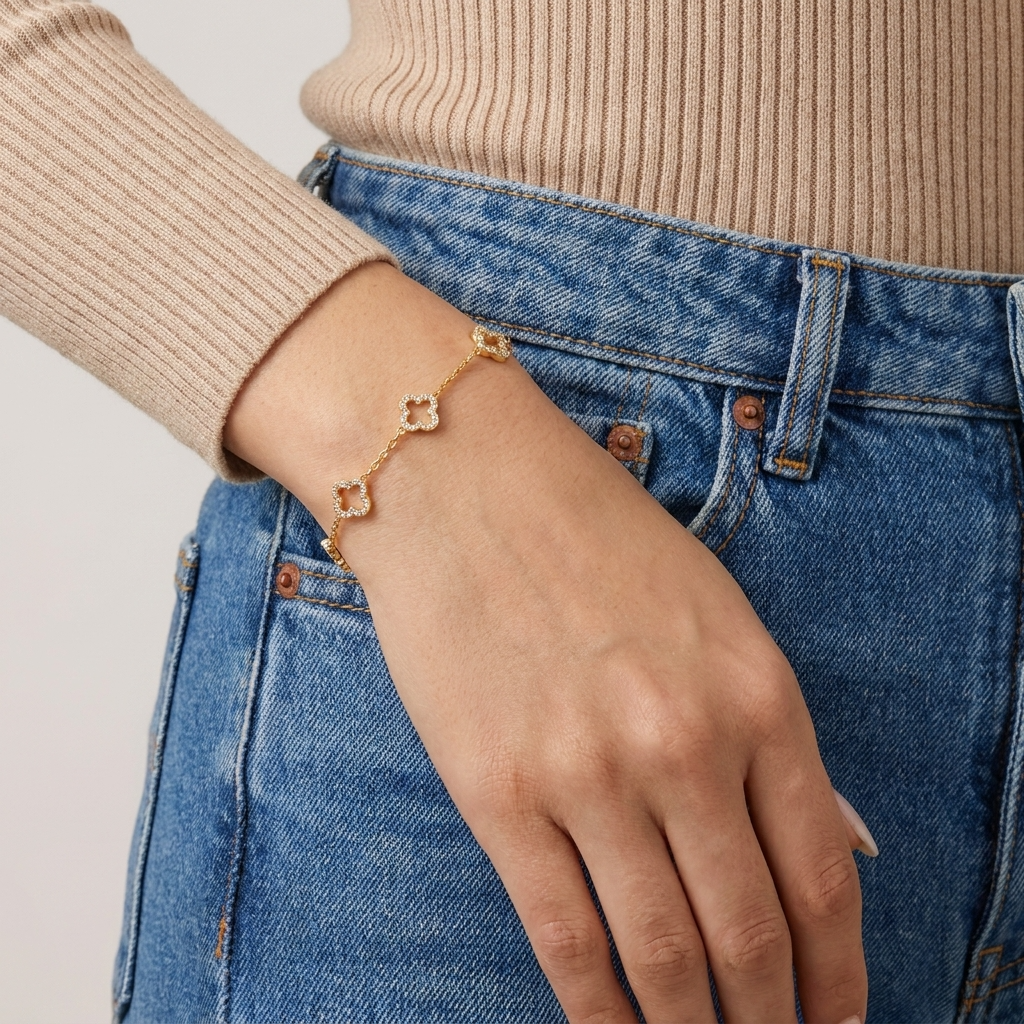 Celine Clover Bracelet