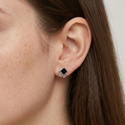 Margaux Square Stud Earrings