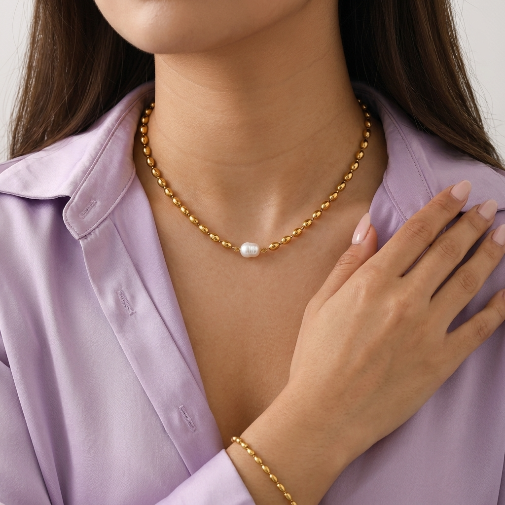 Mireya Pearl Choker