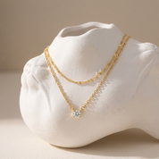 Mallory Gold Necklace