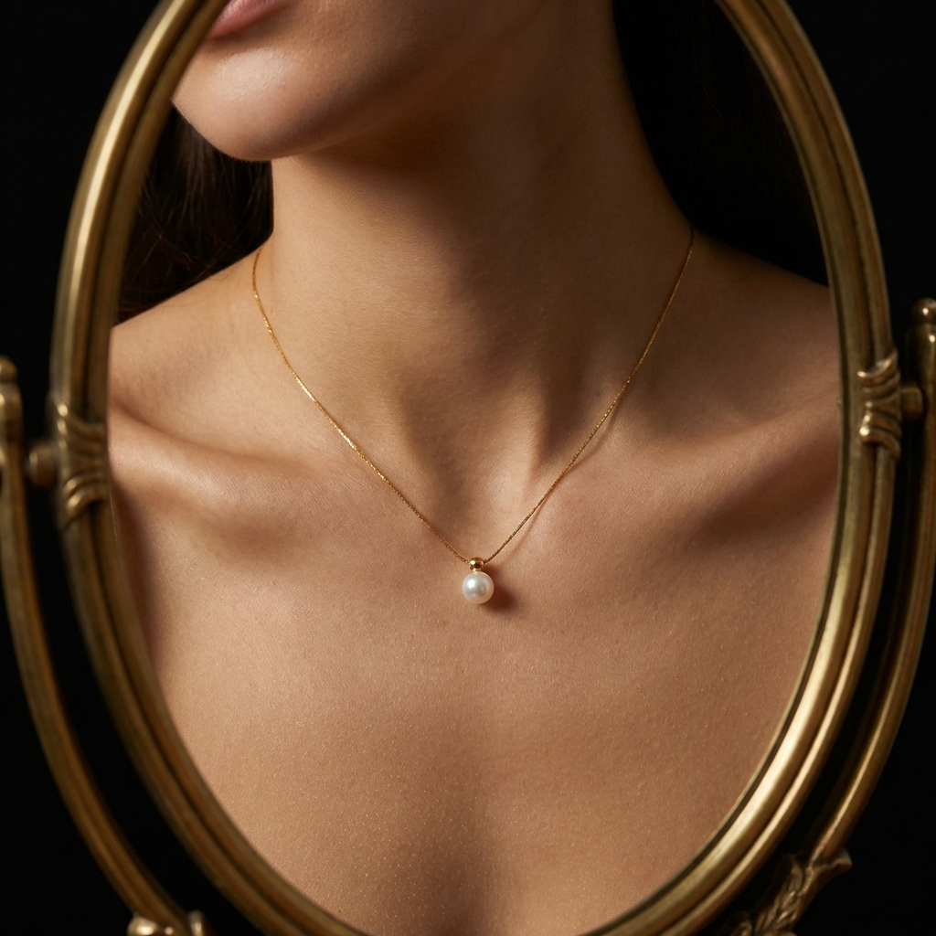 Vera Pearl Drop Necklace