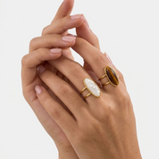 Isla Marquise Statement Ring Set