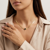 Azalea Lucky Clover Necklace