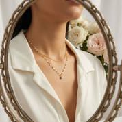 Crystal Teardrop Necklace