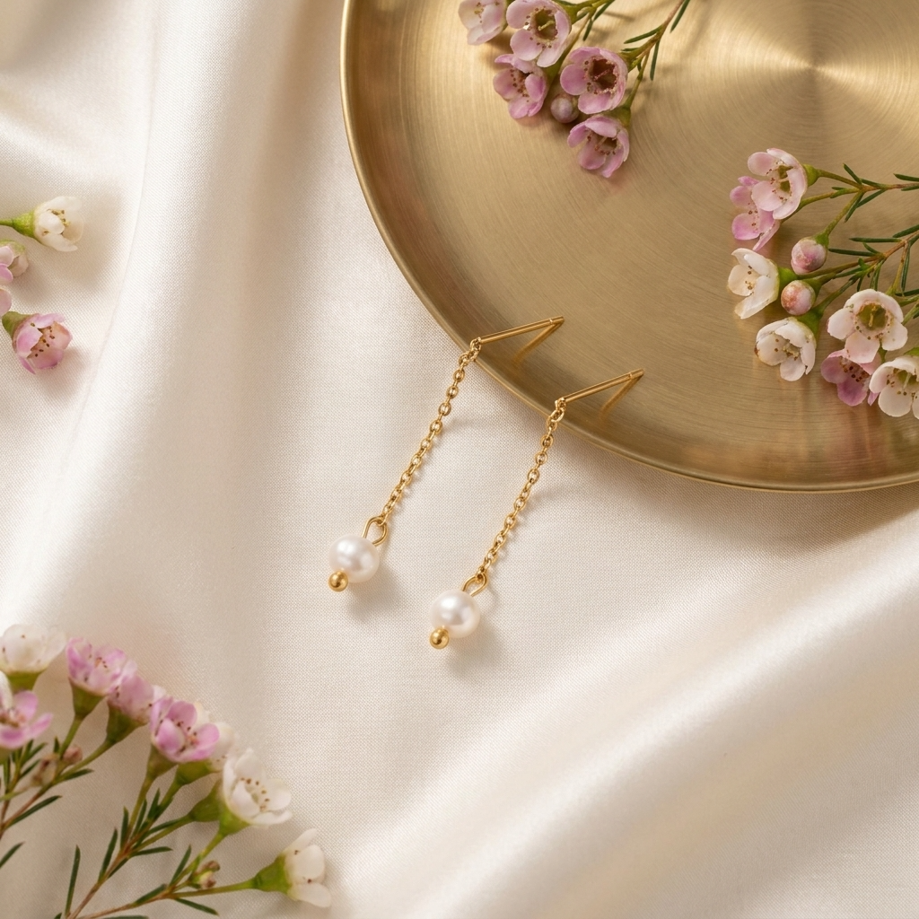Petra Pearl Earrings