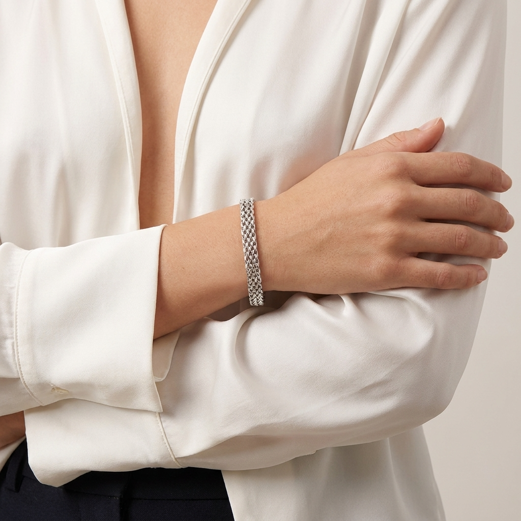 Panther Classic Silver Bracelet
