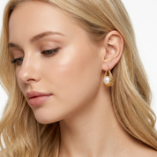 Golden Nest Hoops