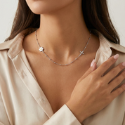 Talia Silver Necklace