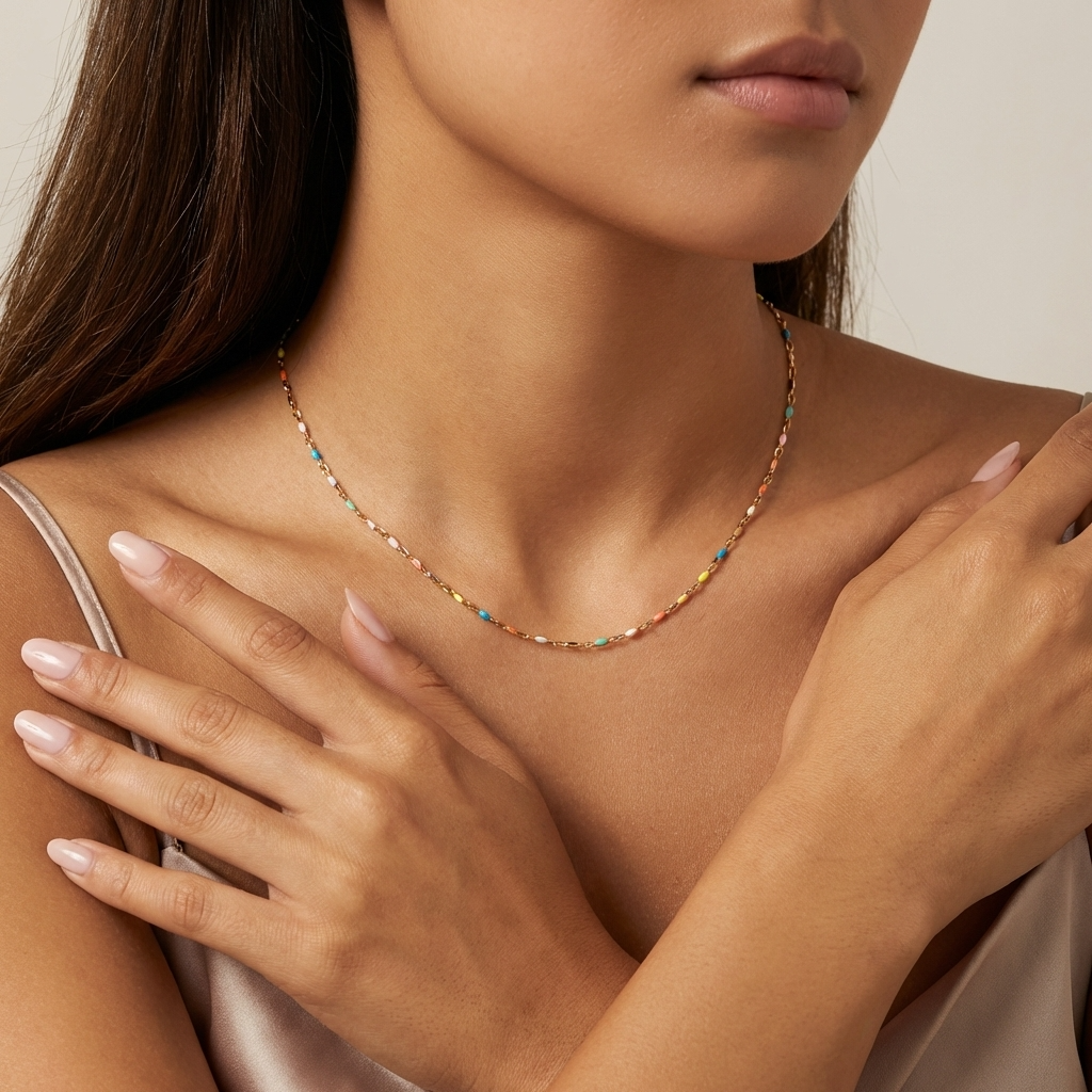 Zaya Prism Choker Necklace
