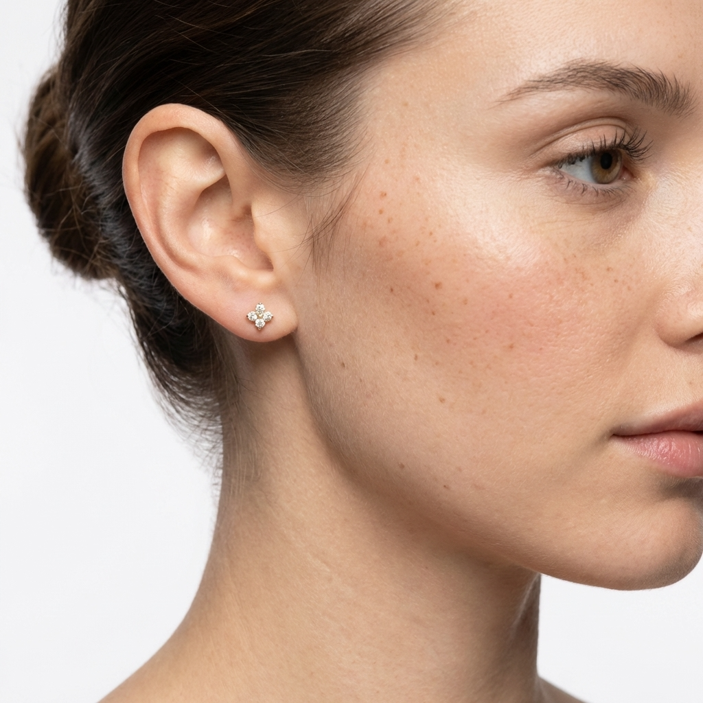 Lilia Spark Crystal Studs