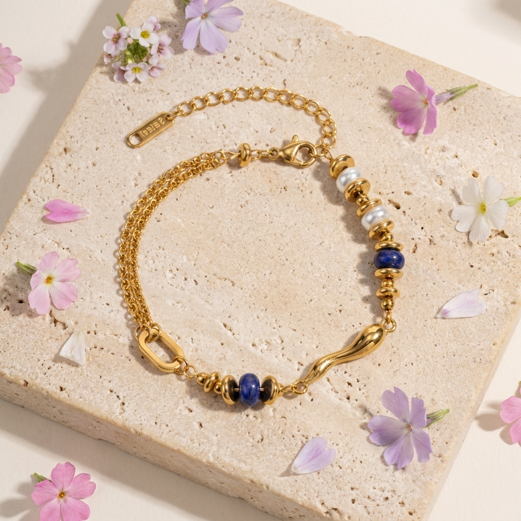 Bria Layered Pearl Bracelet