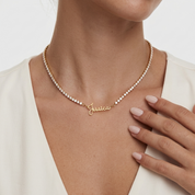 Custom Name Tennis Choker