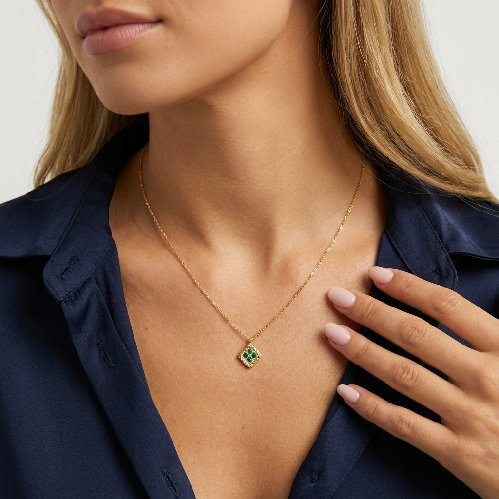 Giselle Emerald Necklace
