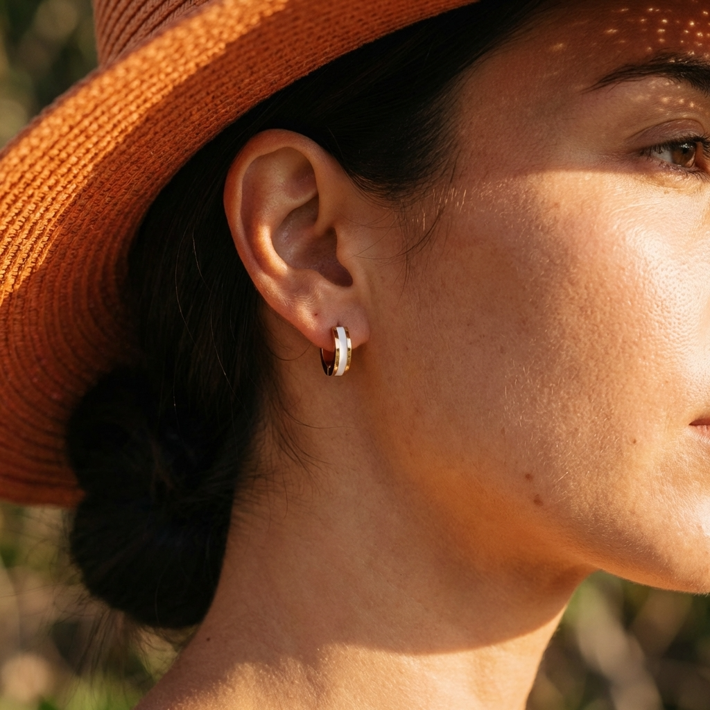 Lena Petite Hoops