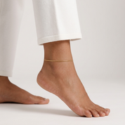 Cleo Minimalist Gold Anklet