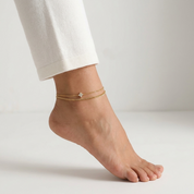Aria Layered Anklet Set