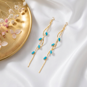 Ethereal Turquoise Drops
