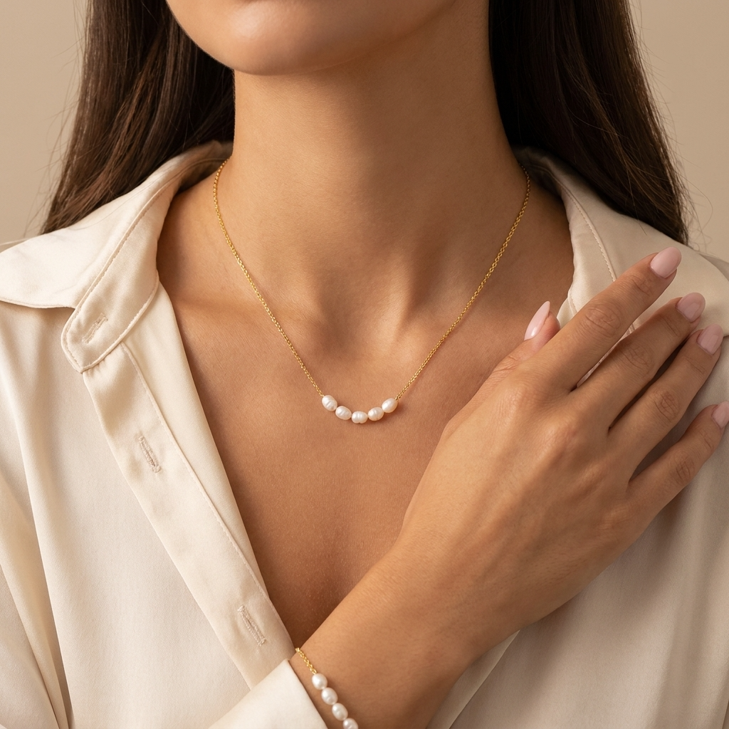 Aria Pearl Necklace