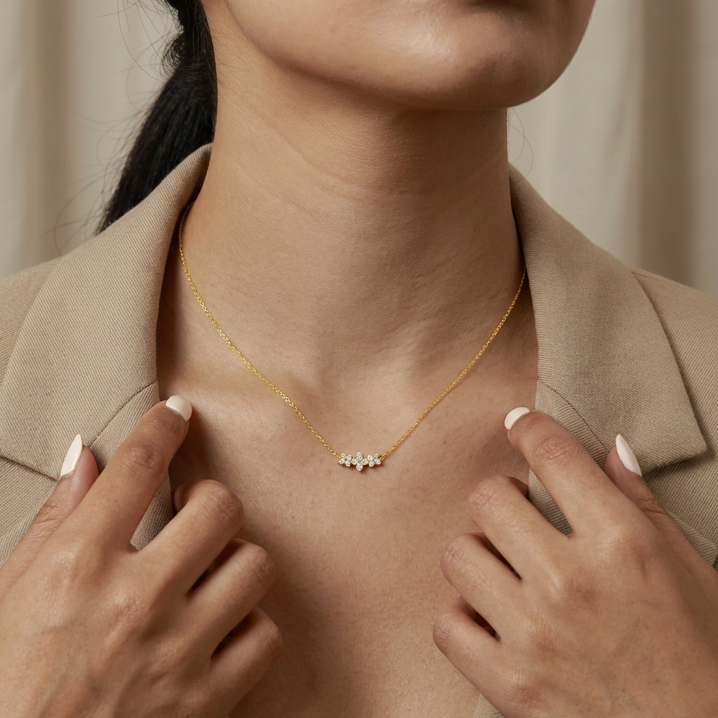 Isla Triple Clover Necklace
