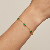 Gem Emerald Bracelet
