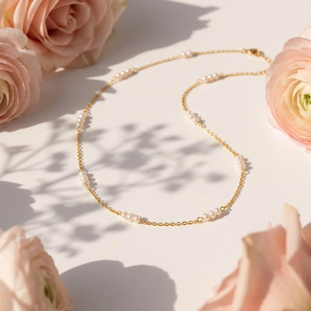 Noa Petite Pearl Necklace