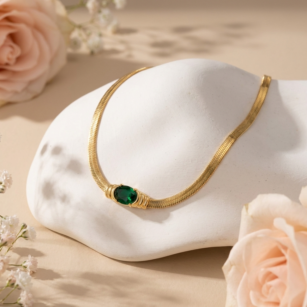 Zelina Crystal Necklace