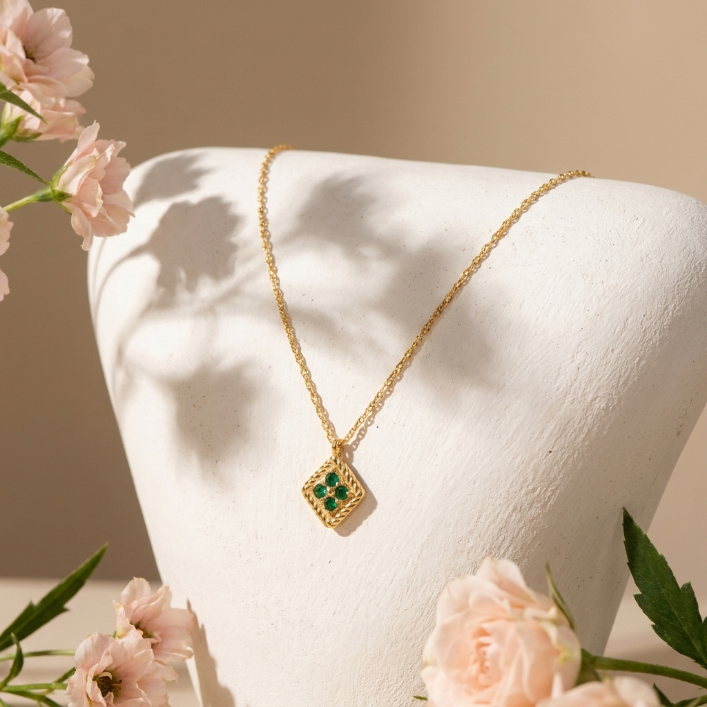Giselle Emerald Necklace