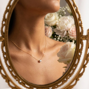 Yara Circle Crystal Necklace