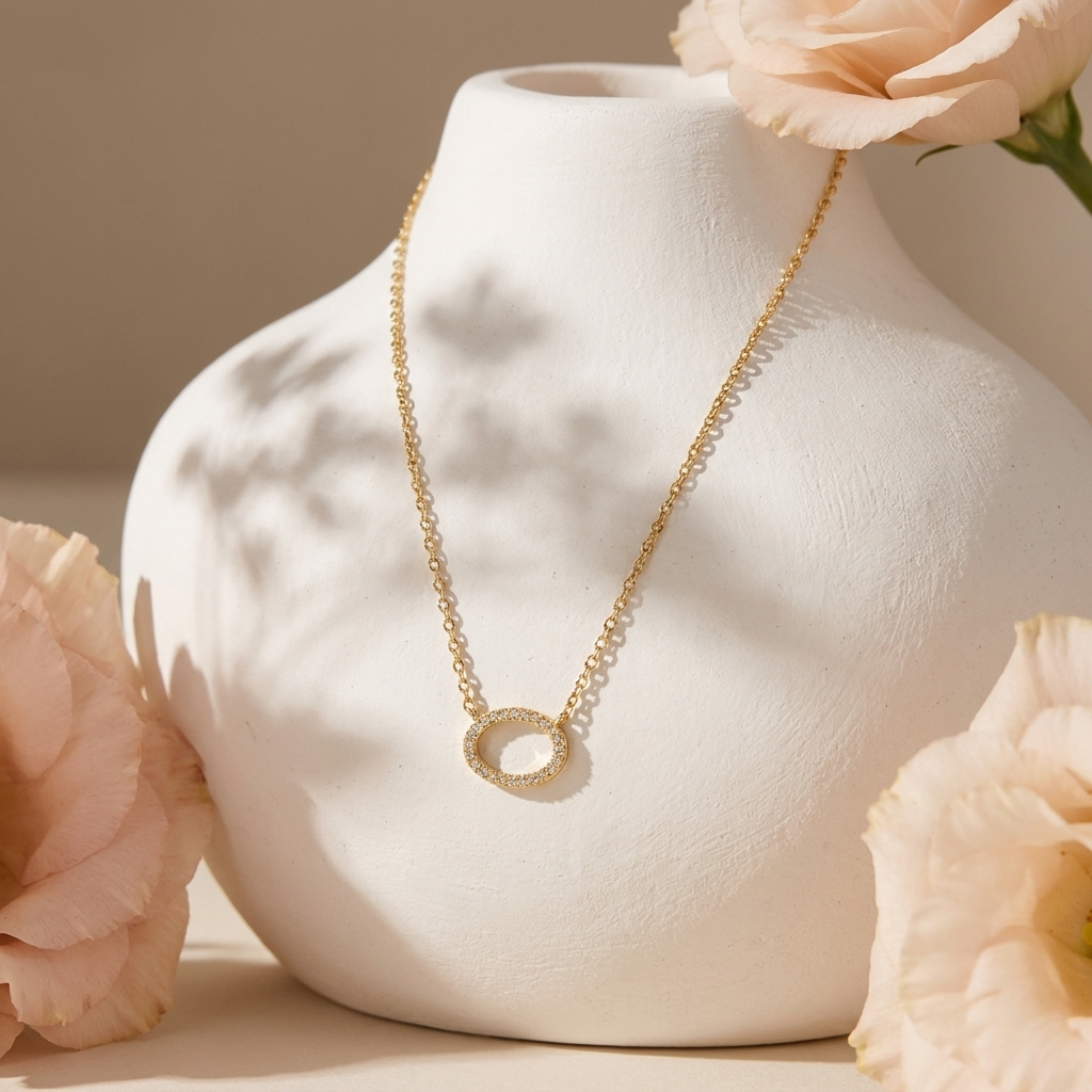 Halia Crystal Necklace