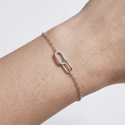 Clara Dual Link Bracelet